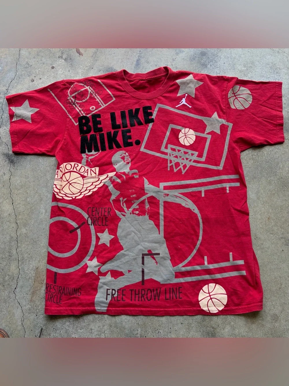 VINTAGE Y2K BE LIKE MIKE MICHEL JORDAN Nike  LAST DANCE AIR JORDAN NBA